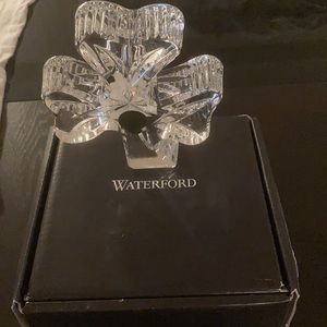 Waterford Crystal shamrock